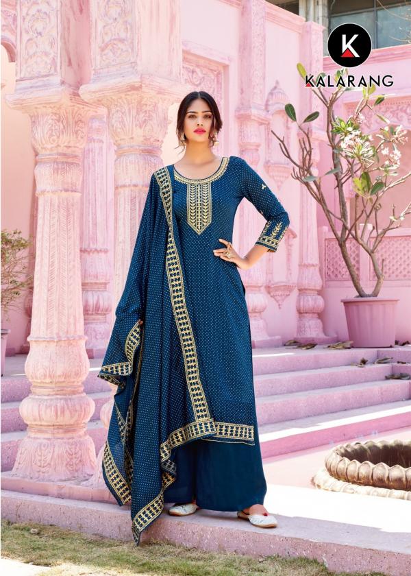 Kalarang Shraddha Festive Designer Dress Material Collection